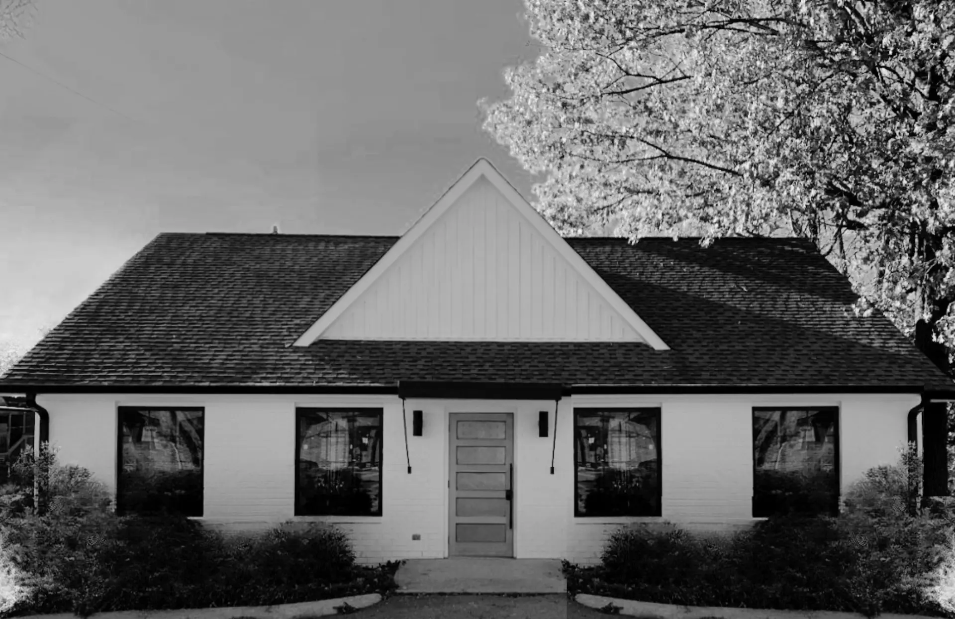 The standalone modern building housing The Therapist's Den